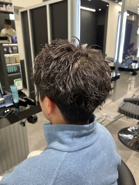 メンズ サロン ドット トウキョウ 町田店(men's salon dot. tokyo) スパイキーショート×パーマ