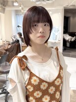 テトラ バイ ネオリーブ 横浜西口店(tetra by neolive)&nbsp;顔周りカット　レイヤー　ボブ　姫カット　ブリーチ