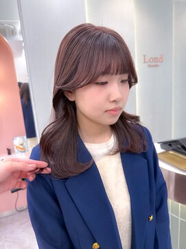 ロンド ブランシュ 錦糸町北口(Lond blanche) ★ 似合わせカット韓国 メルティカラーフェミニンロング