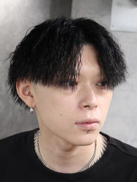 アンサー 渋谷(ANSWER) ツイストパーマパイルツイスト縦落ちツイスパ