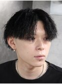 ツイストパーマパイルツイスト縦落ちツイスパ