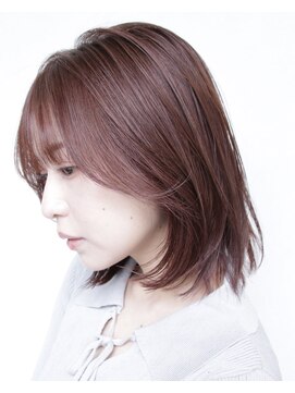 イル 大阪淀屋橋(i'll) ウルフレイヤーボブココアブラウン