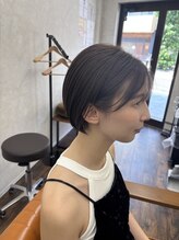 ブルーカナール(BlueCanal) 【BlueCanal/ブルーカナール】ブラウンカラー/ミニボブ/ショート