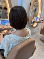 アドラーブル けやき通り店(adorable)&nbsp;艶感ショートボブ◎20代30代40代前髪あり小顔ひし形ボブ