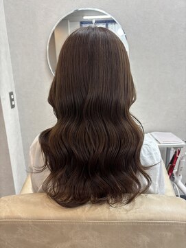 ソア 並木坂(Soa) 韓国ヘア/顔周りカット/レイヤーカット/ベージュ/ロング