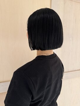 ホウム 清澄白河(HOUM.) スリークなミニボブ