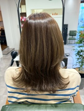 シャルムバイルーチェココ(CHARME by Lu'ce coco) 美髪×ミディアムネオウルフ外ハネボブ