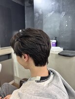 クロムトウキョウ ザ バーバー 新宿本店(CHROM TOKYO the Barber)&nbsp;ナチュラルセンターパート