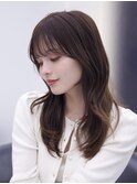 韓国ヘア/海外風レイヤー/レイヤーカット/ミディアム/髪質改善
