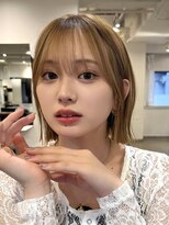 アビー(ABBEY3)&nbsp;外ハネボブラインボブ切りっぱなしボブヘイリーボブパッっとボブ