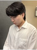 超最強モテ毛流れニュアンスパーマスタイル