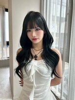 ボタン テンジン(VOTAN tenjin)&nbsp;【木串楽人】顔周りカット/マロンベージュ/流し前髪