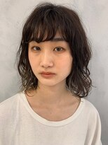 インフィニティ 新富町(Infinity)&nbsp;【透明感ヘア】ダークアッシュ×大人ガーリー×似合わせカット☆