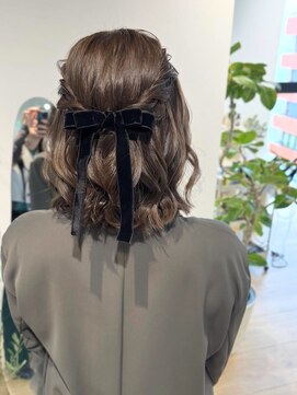 ケファ(Kepa) ハーフアップ