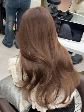 ロンド レア 天神大名店(Lond Le’a) 着物/ミディアムレイヤーカット/似合わせカット/大人ガーリー