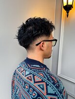 アムレヘアー(amule hair)&nbsp;【amule hair】ピンパーマ/スキンフェード/20代/30代