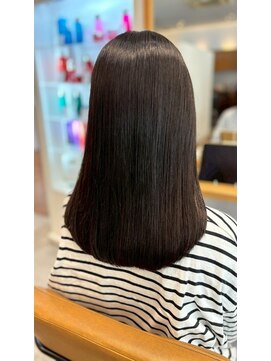 カノエ 山口小郡店(canoe) 髪質改善/韓国ヘア縮毛矯正ト/ブラウン