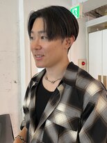 ライン(LINE) センターパート/メンズカット