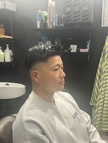 ファヴォ(FAVO)&nbsp;KEIJU風フェザーアップ(スキンフェード)