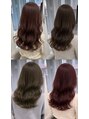 カミトトノウ ワンカラーやダブルカラーなどヘアカラーもお任せください。
