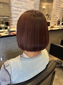 スノッブ HAIR SNOB ハイライトボブ