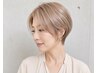 【白髪を増やしたく無い方必見】カット+ジアノンカラー+残留物除去Tr