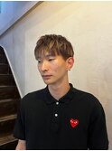 リバースセンターパート/ニュアンスパーマ/ダウンバング/心斎橋