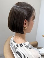トリート 西船橋店(TREAT) まとまるボブ/赤み消しカラー