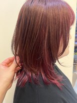 セピアージュ ドゥー(hair beauty clinic salon Sepiage deux)&nbsp;インナーレッド×ハッシュカット♪