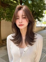 サニー 西中島店(sunny.) 小顔効果抜群◎くびれレイヤー×センターパート