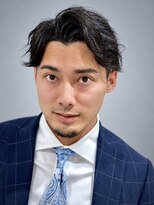 ヒロギンザ 青山店(HIRO GINZA) ビジネス73かきあげパーマ