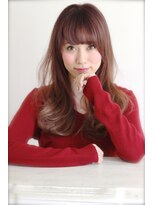 ノラ ヘアーサロン(NORA HAIR SALON) NORA【ERI】ナチュラルな小顔前髪毛先ゆるふわMIXツヤ髪カール