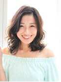 ミディアムパーマ