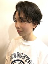 ヘアー アイス ルーチェ(HAIR ICI LUCE) ハンサムショート アップバング