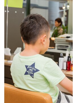ヘアージャンティ(HAIR GENTIL) キッズカット　ボウズ　【 刈り上げ × ソフトモヒカン 】