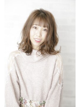 ルルディ バイ アフロディーテ銀座(luludi by APHRODITE) 20代30代40代50代/前髪/マチルダボブ/インナーグレージュ/銀座