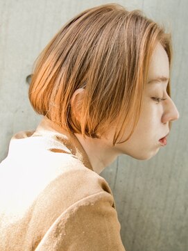 リリアン 表参道(relian) ハイトーンショートボブ