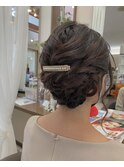 《見附 今町》大人ヘアセット 後毛 ゆる巻き
