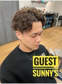 スパイラルセンターパートショート