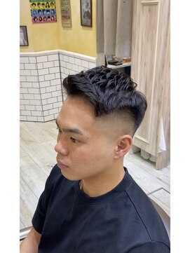 グルーマーズトウキョウ(GROOMER/S TOKYO) アイロンパーマ　ショート　アップバング　GROOMERSTOKYO　太田