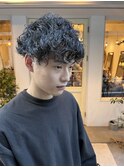メンズ　ソフトガーリパーマ　　　浅田昌宏