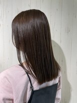 ラ ブランシュ 大宮(La Blanche)&nbsp;大宮/ミニウルフ/テラコッタ/デジタルパーマ/くすみブルー/前髪