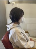 丸みボブスタイル