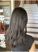シアグレージュ×透明感