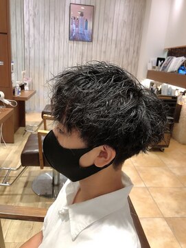 ブランシェ 高蔵寺店(BRANCHE) ★メンズパーマ★マッシュ×ツイストスパイラル【北川】