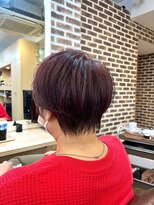 ロク 白楽(rocu)&nbsp;前髪/マチルダボブ/ピンクベージュインナー/グレージュ[白楽駅]