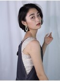 ★江東区大島ショート，ボブが得意なサロン くびれショート 前髪