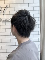 オールデイハローズ 京都駅前店(ALL DAY HELLO`S)&nbsp;束感ナチュラルショート【京都駅】３０代ニュアンスモテパーマ