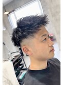ツイストパーマ/フェード/フェードカット