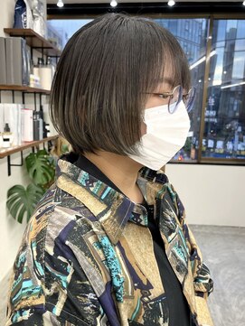 ソソ(soso) 【soso 伊勢田】ショートボブ×グラデーション【横浜/ブリーチ】